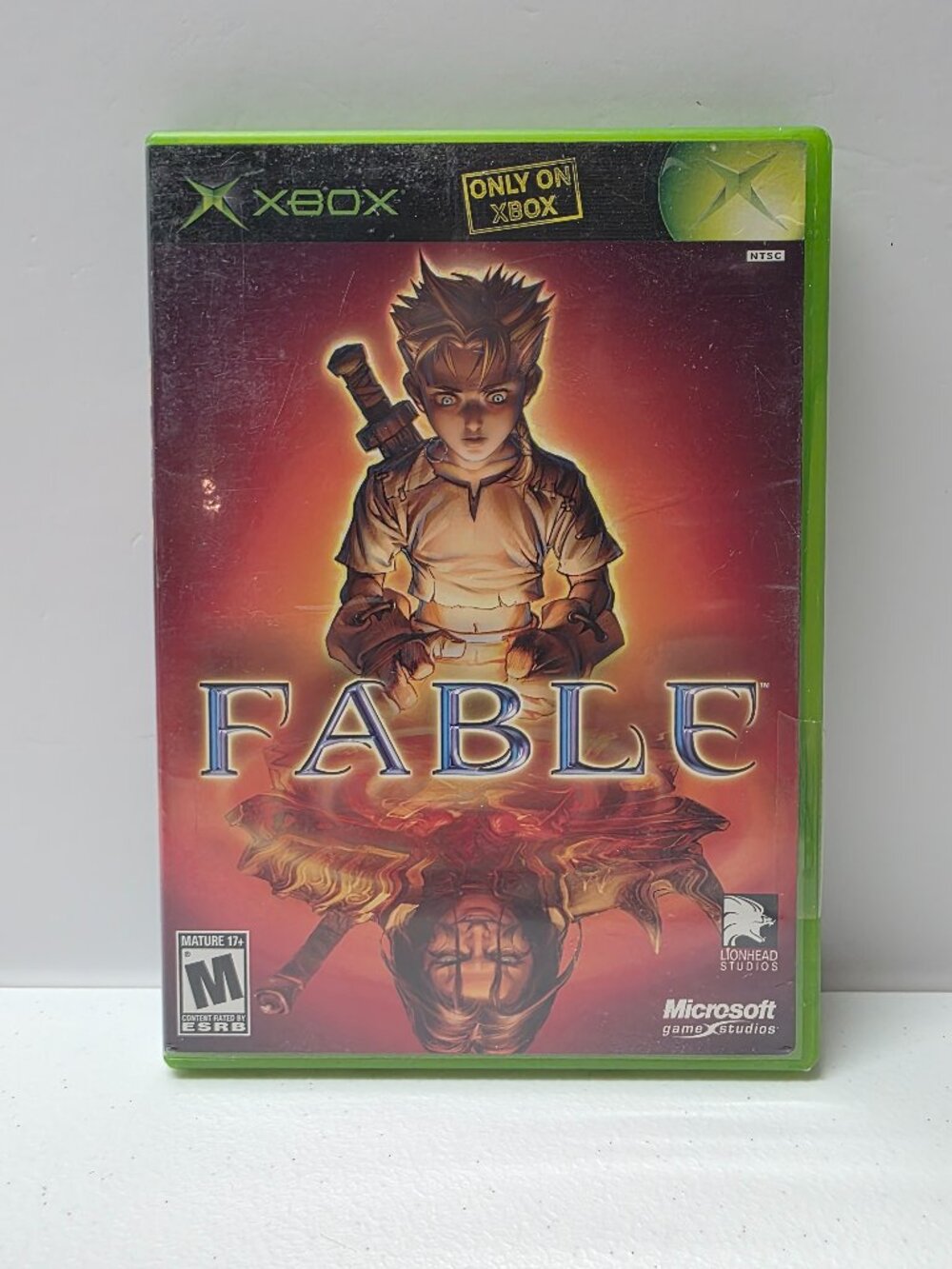 Fable Microsoft Xbox No Manual